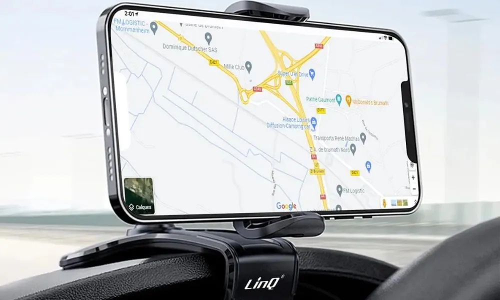 Le support de téléphone pour voiture