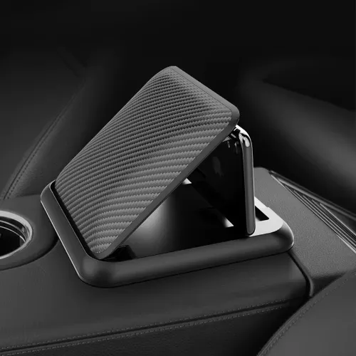 Support téléphone voiture tableau de bord clapet de maintien