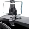 Support téléphone voiture tableau de bord clip à ressort