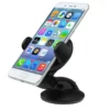 Support téléphone voiture tableau de bord rotatif
