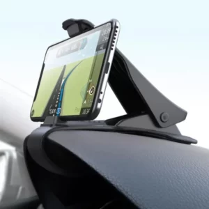 Support téléphone voiture pince rotation 360 degrés