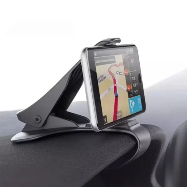 Support téléphone voiture pince tableau de bord