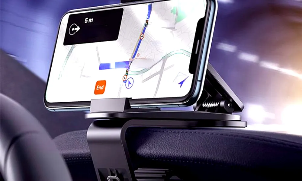 Support téléphone voiture offrant une stabilité optimale sur toutes les routes