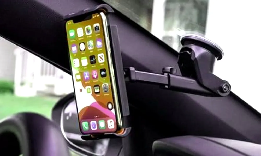 Support téléphone voiture offrant une rotation à 360 degrés