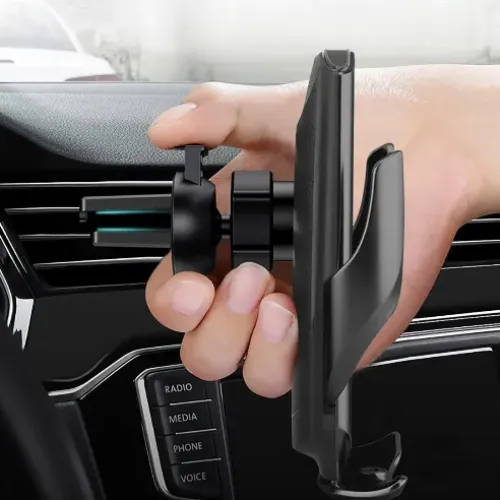 Support téléphone voiture induction magnétique 15W