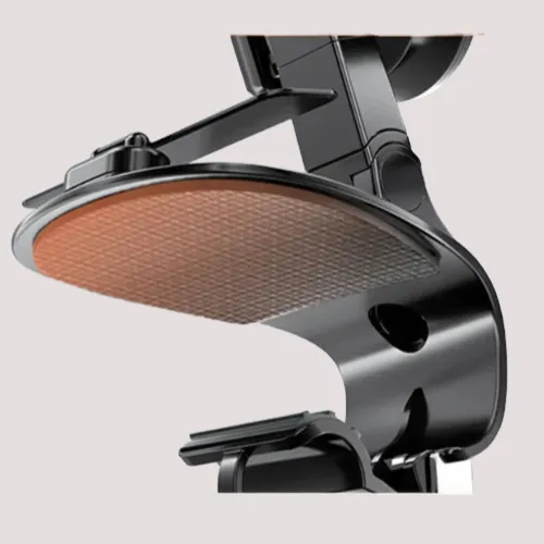 Support téléphone voiture pince base ronde