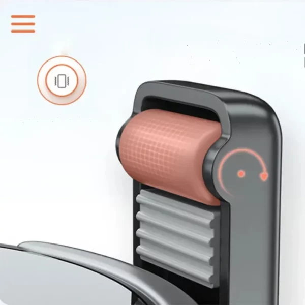 Support téléphone voiture pince base ronde