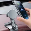 Support téléphone voiture pince base ronde