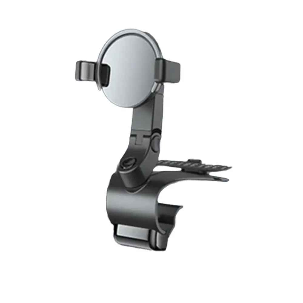 Support téléphone voiture pince base ronde
