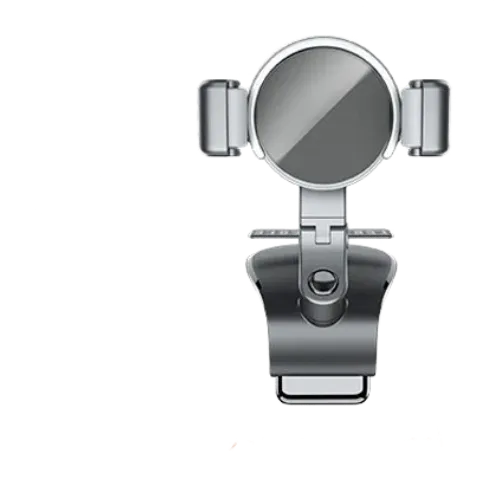 Support téléphone voiture pince base ronde