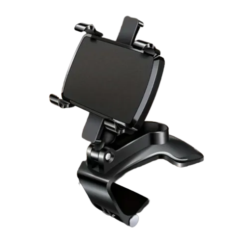 Support téléphone voiture pince bras articulé pivotant