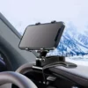 Support téléphone voiture pince bras articulé pivotant