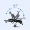 Support téléphone voiture pince bras articulé pivotant