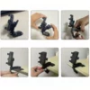 Support téléphone voiture pince bras articulé pivotant