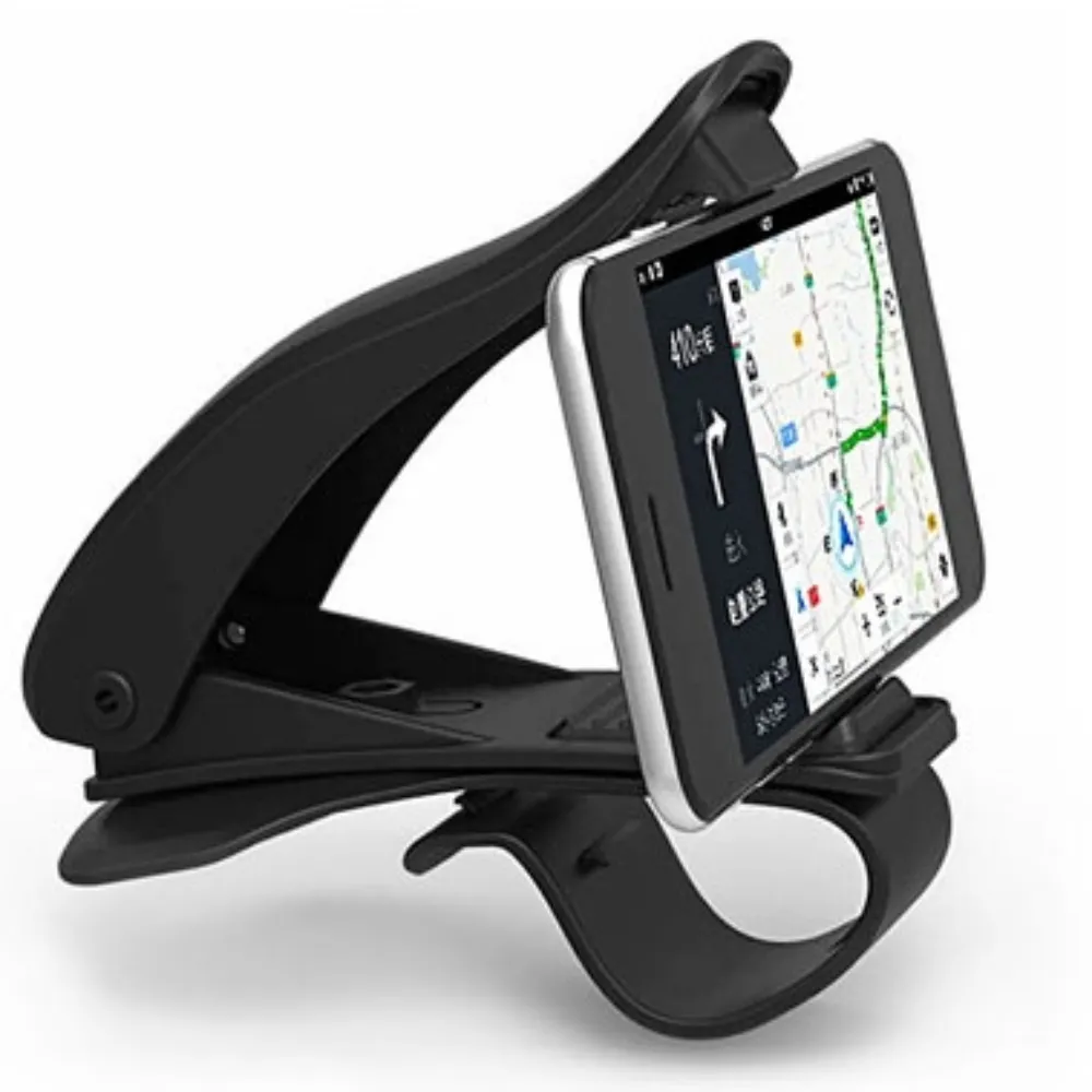 Support téléphone voiture pince rotation 360 degrés